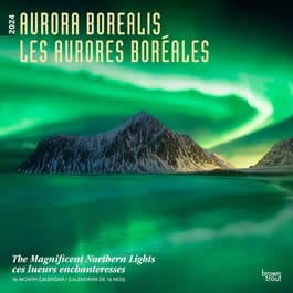Aurora Borealis 2024 Wall Calendar