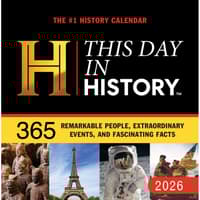 image History Channel This Day in History 365 Facts 2026 Desk Calendar
