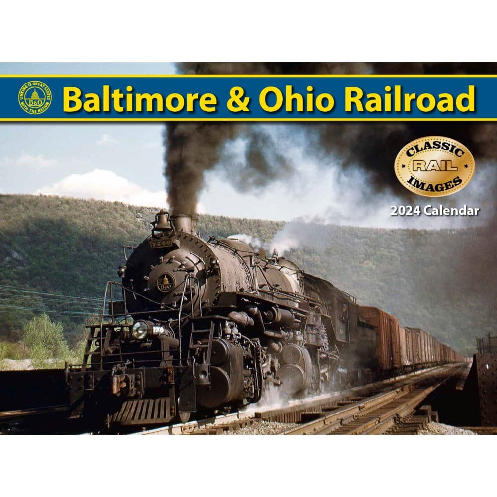 Baltimore and Ohio 2024 Wall Calendar Main Product Image width=&quot;1000&quot; height=&quot;1000&quot;