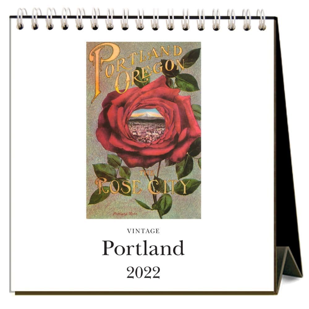 Portland 2022 Desk Calendar