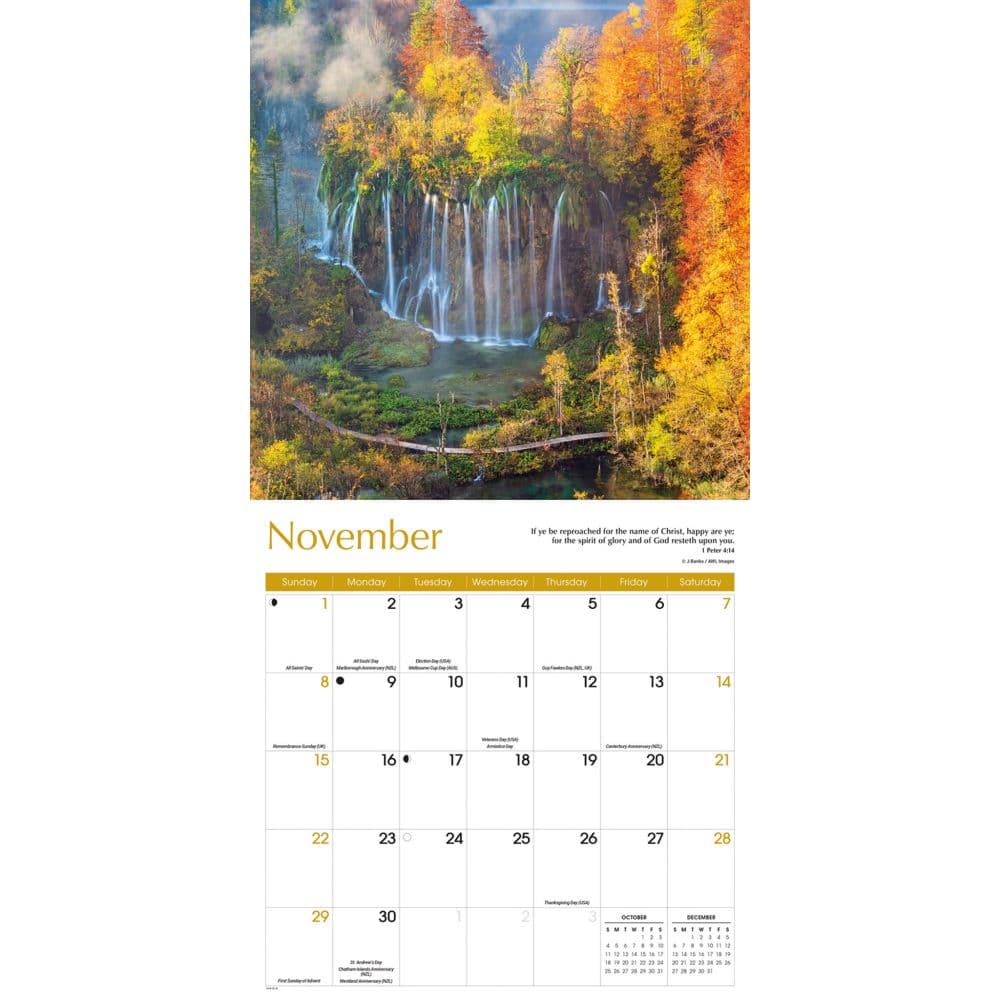 Blessings 2026 Wall Calendar Fourth Alternate Image 
