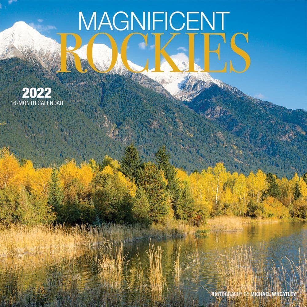 Magnificent Rockies 2022 Mini Wall Calendar