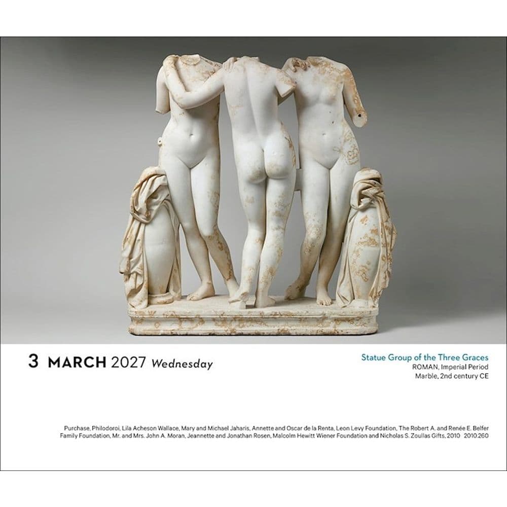 Art 365 Days of Masterpieces 2027 Desk Calendar Third Alternate Image
