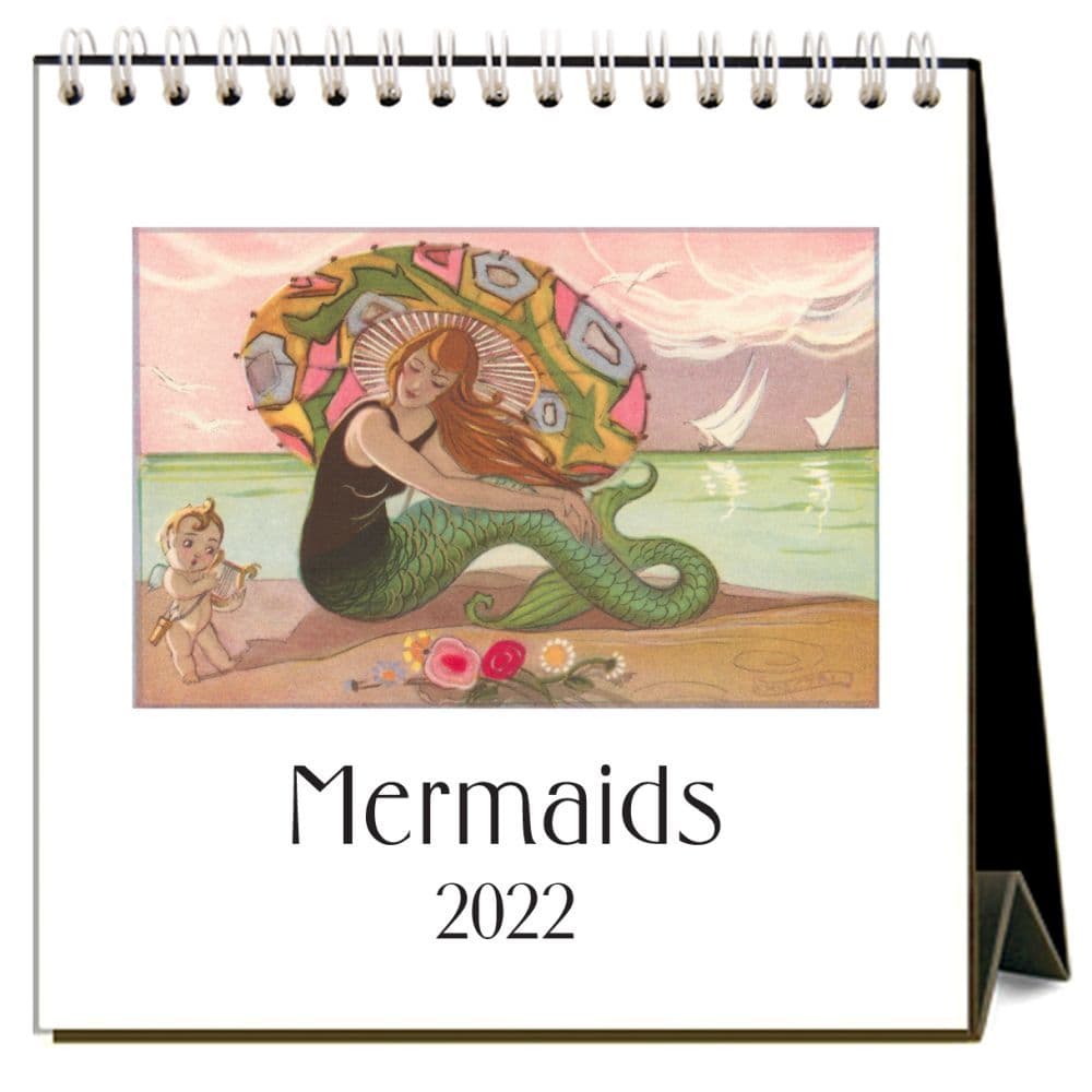 Mermaids 2022 Desk Calendar