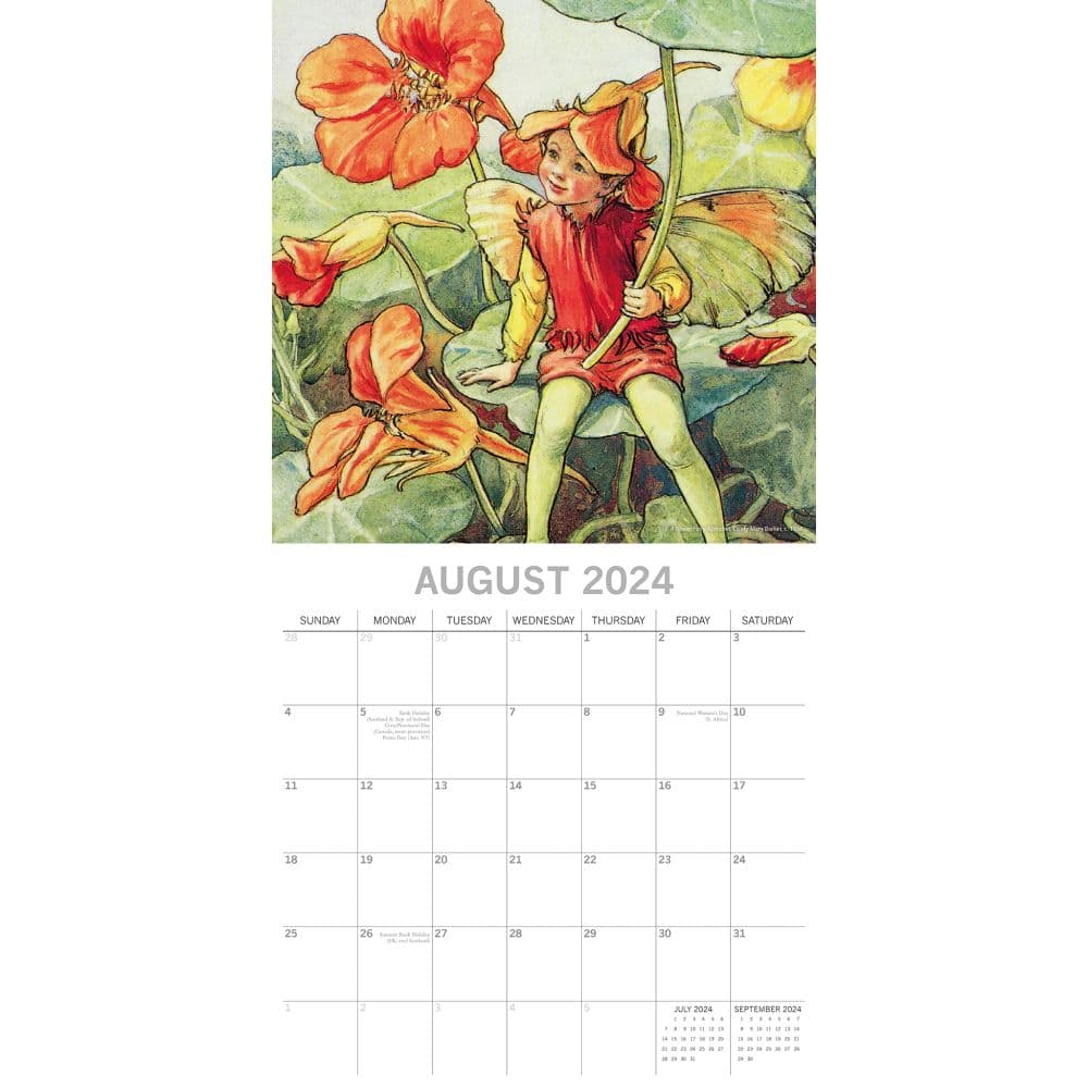 Fairies 2024 Wall Calendar