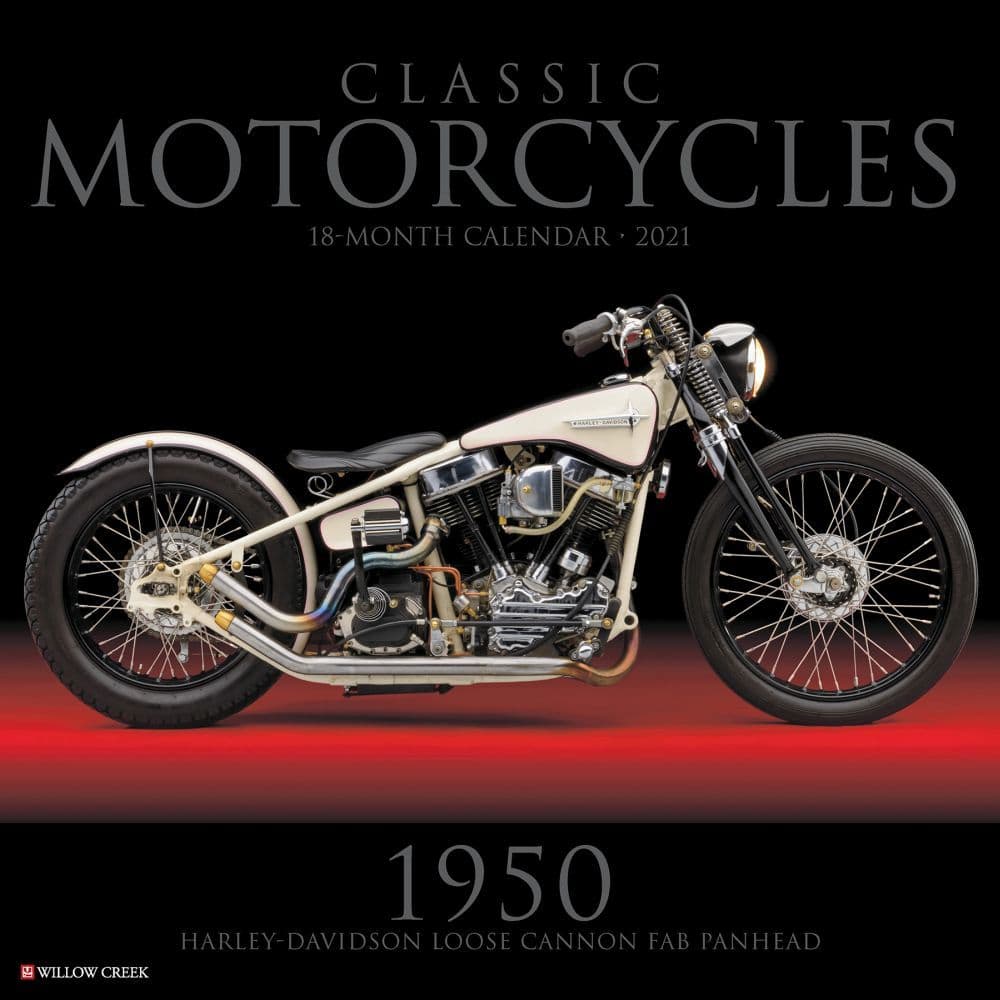 Classic Motorcycles Wall Calendar - Calendars.com