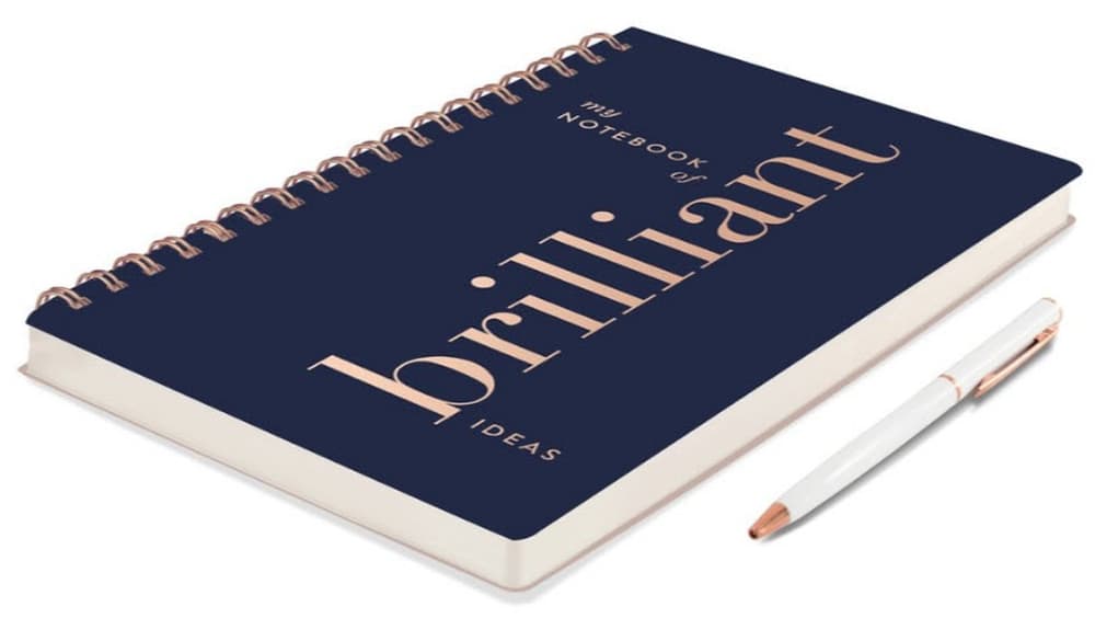Brilliant Ideas Large Faux Leather Journal Alternate Image 1