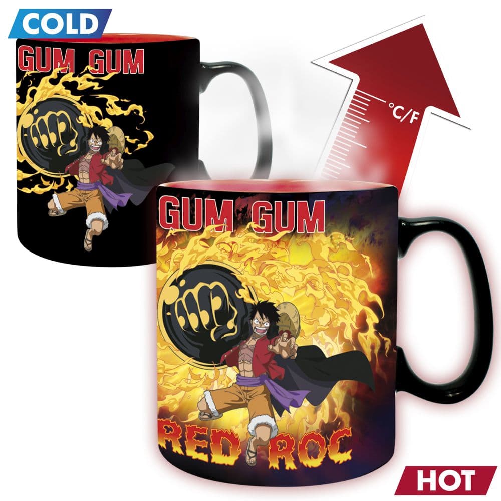 One Piece Luffy vs Kaidou Heat Change Mug First Alternate Image