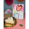 image Tulips Birthday Greeting Card with Glitter Accents by Marianne Richmond