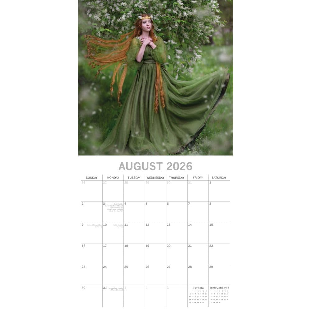 Fantasy Art 2026 Wall Calendar Third Alternate Image