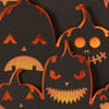 image 3-Fold Jack-O-Lanterns Die Cut Halloween Card Fifth Alternate Image width=&quot;1000&quot; height=&quot;1000&quot;