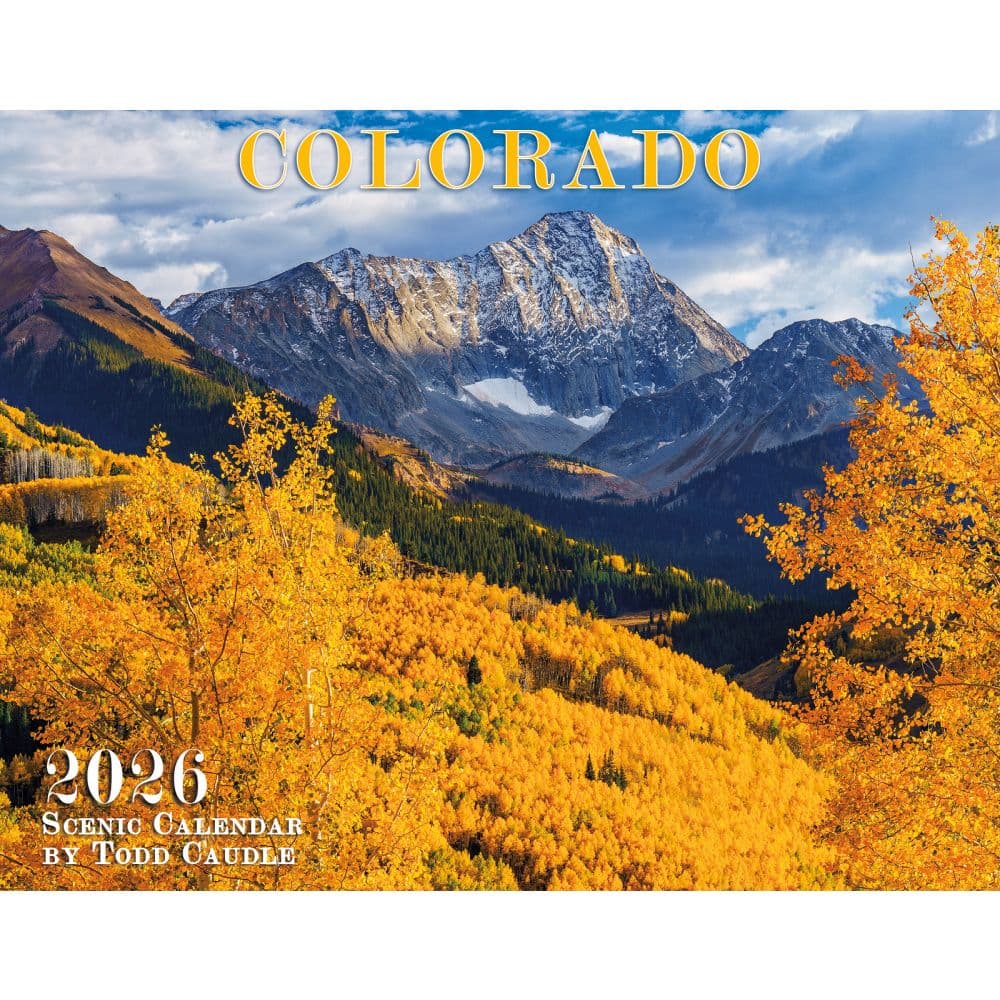 Colorado 2026 Wall Calendar Main Product Image