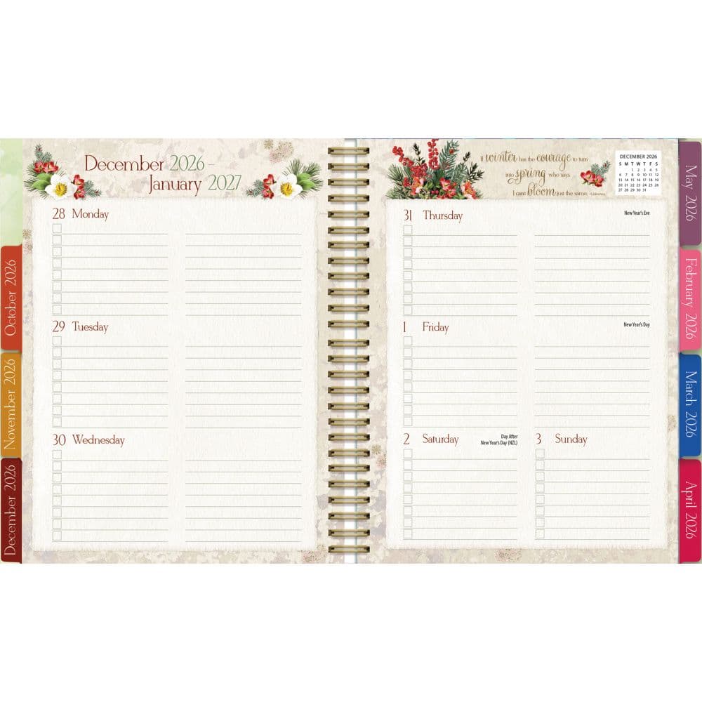 Botanical Gardens 2026 Agenda Planner_ALT2