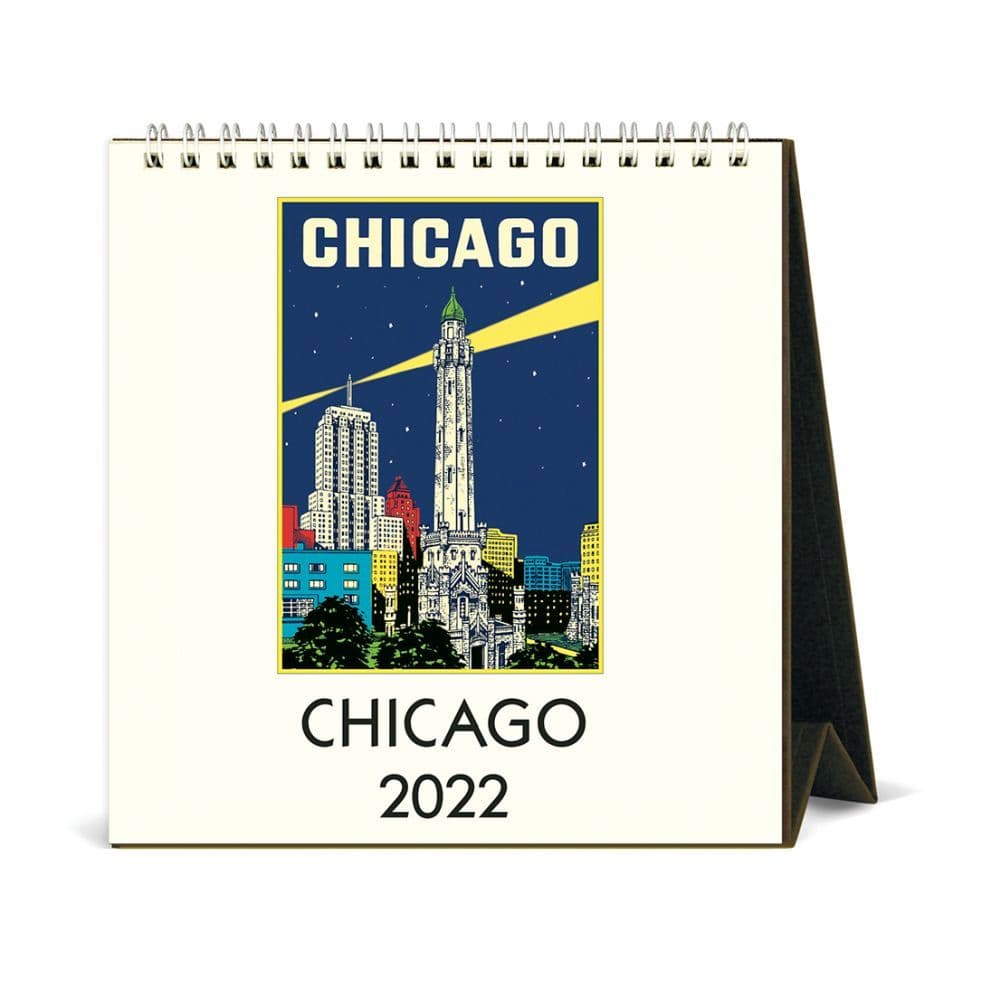Chicago 2022 Easel Calendar