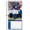 image NFL New York Giants 2025 Wall Calendar Fifth Alternate Image