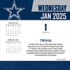 image NFL Dallas Cowboys 2025 Desk Calendar First Alternate Image