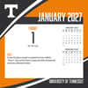 image Tennessee Volunteers 2027 Desk Calendar Second Alternate Image