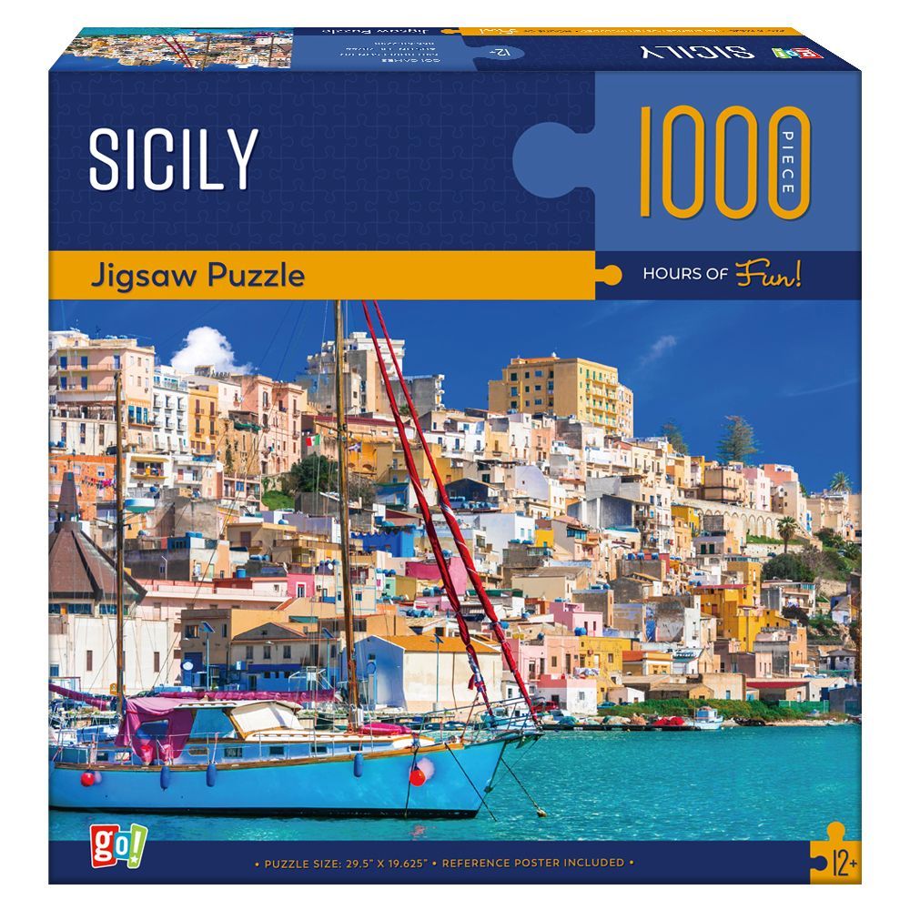 Go! Games Sicily 1000 Piece Puzzle