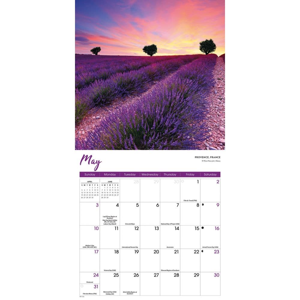 Sunsets 2026 Mini Wall Calendar Third Alternate Image