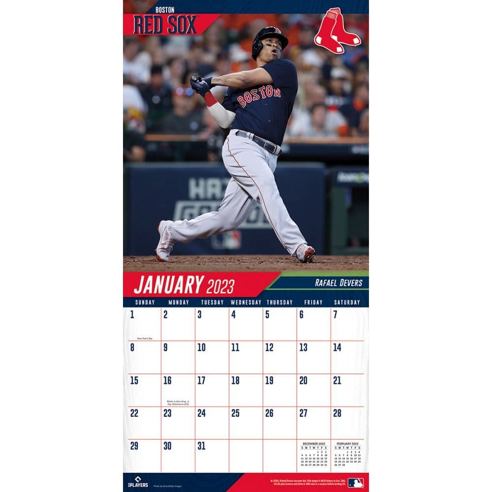 Red Sox 2023 Schedule Calendar Mlb Boston Red Sox 2023 Wall Calendar - Calendars.com