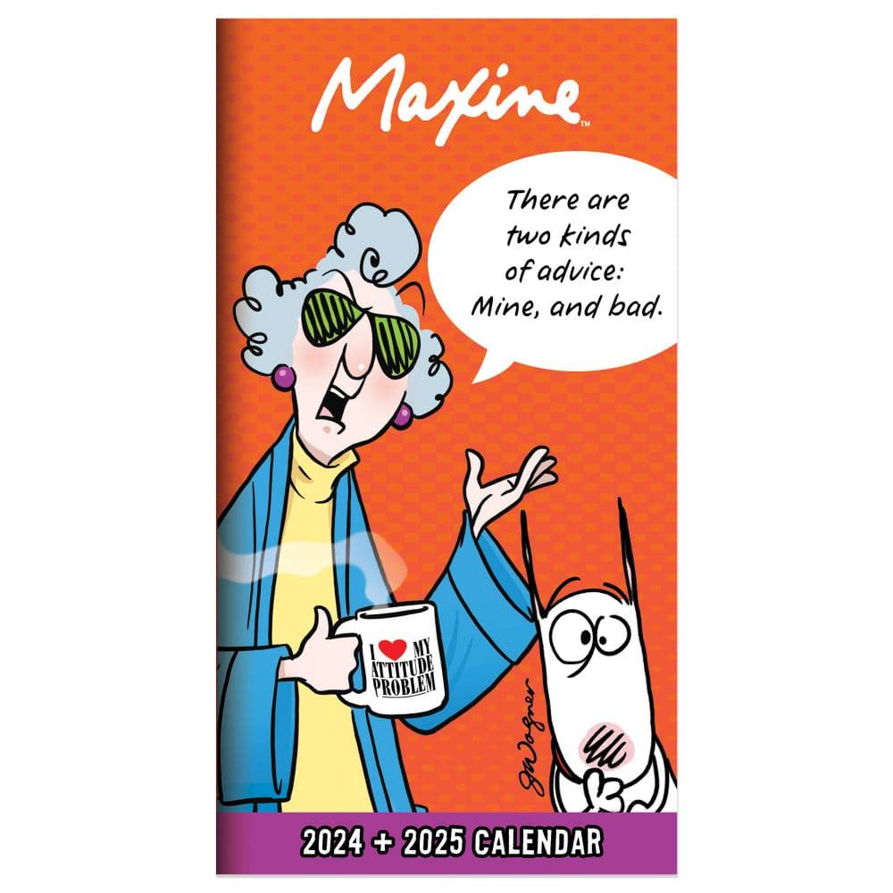 Maxine 2 Year 2025 Pocket Planner