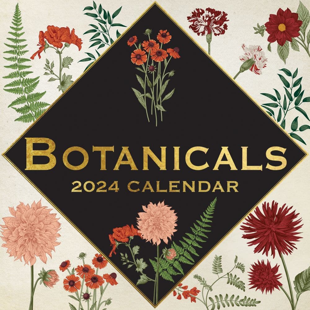 Botanicals 2024 Wall Calendar Main Product Image width=&quot;1000&quot; height=&quot;1000&quot;