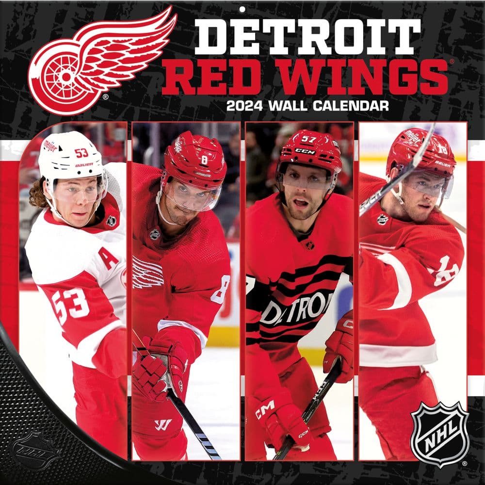 Detroit Red Wings 2024 Wall Calendar Main Product Image width=&quot;1000&quot; height=&quot;1000&quot;