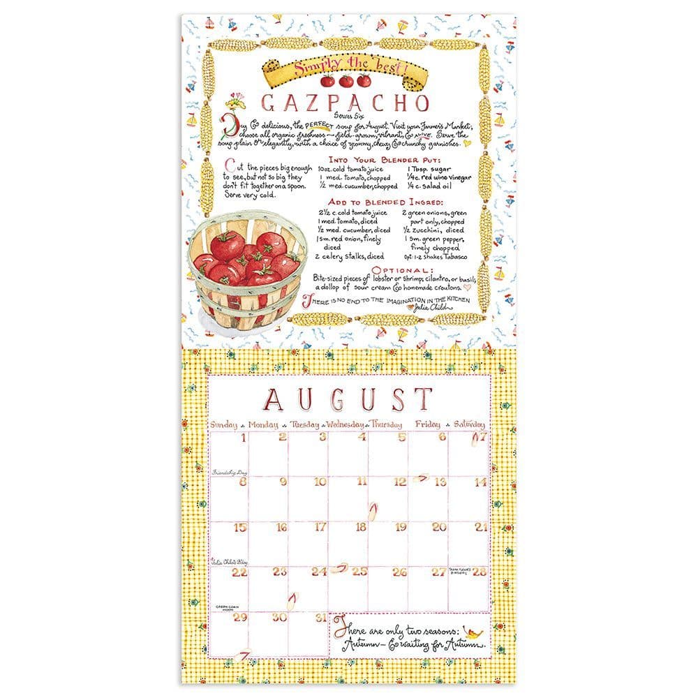 Susan Branch Heart of the Home Mini Wall Calendar