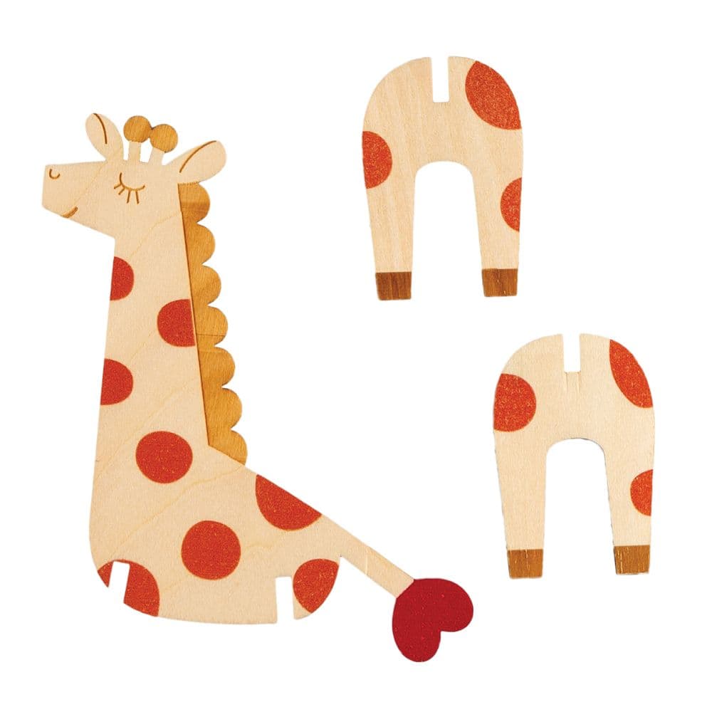 Puzzle Giraffe Birthday Card Second Alternate Image width=&quot;1000&quot; height=&quot;1000&quot;