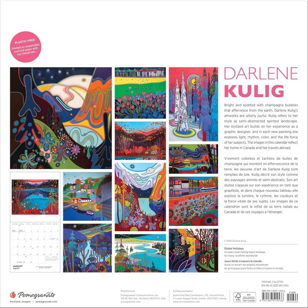 Darlene Kulig 2027 Wall Calendar First Alternate Image
