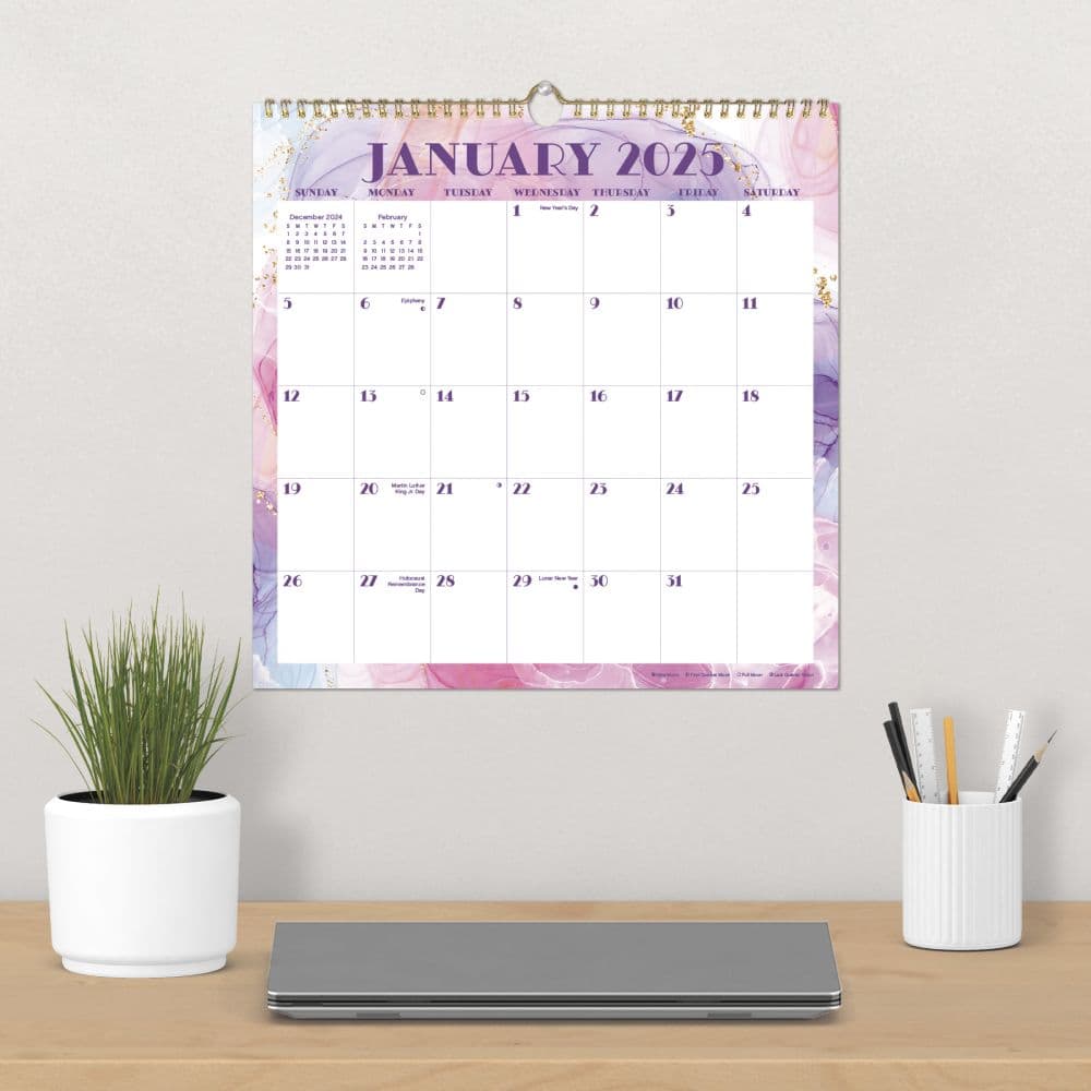 Marble Spiral 2025 Wall Calendar Calendars Com 6ff155ec 12da 4c28 A832
