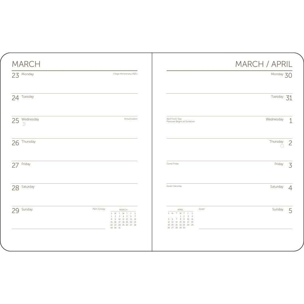 Monet 2026 Engagement Planner Third Alternate Image