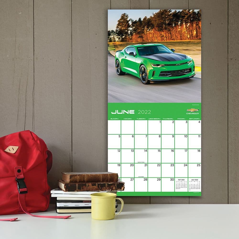2021 Camaro Wall Calendar 