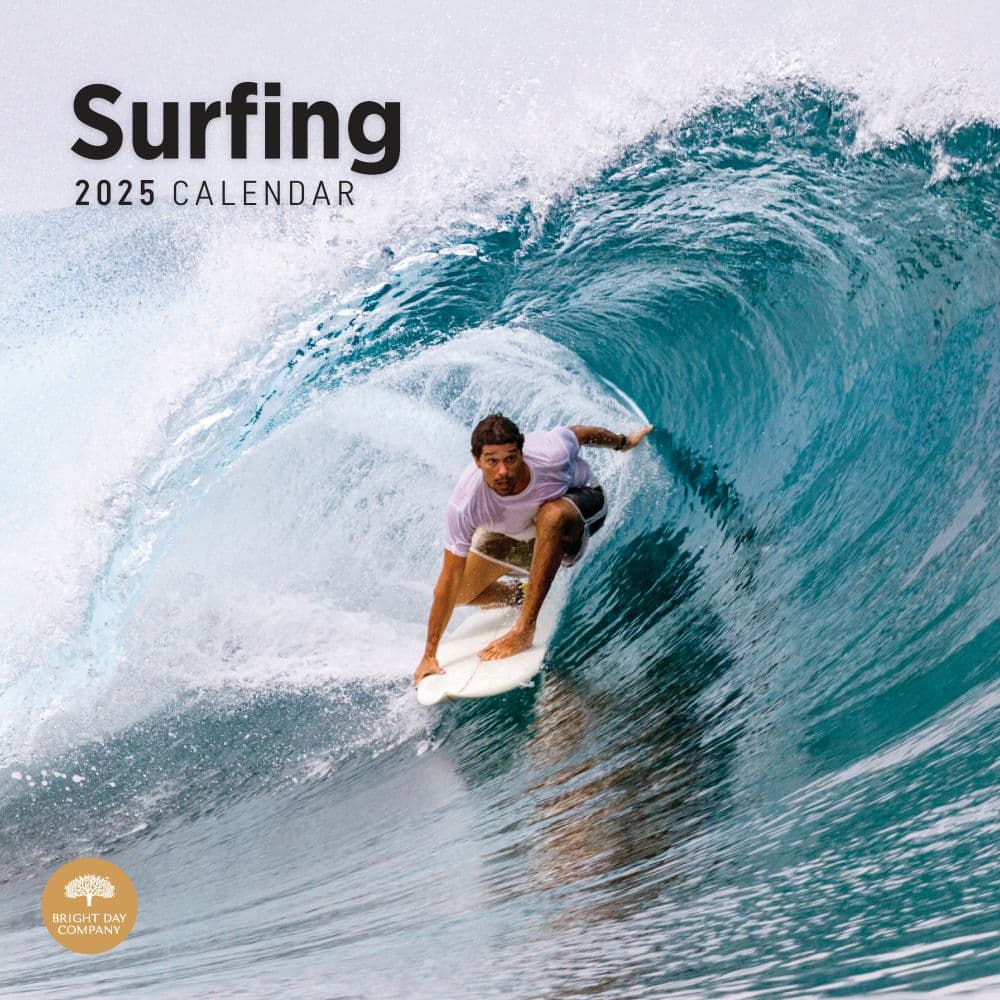 Surfing 2025 Wall Calendar Main Image