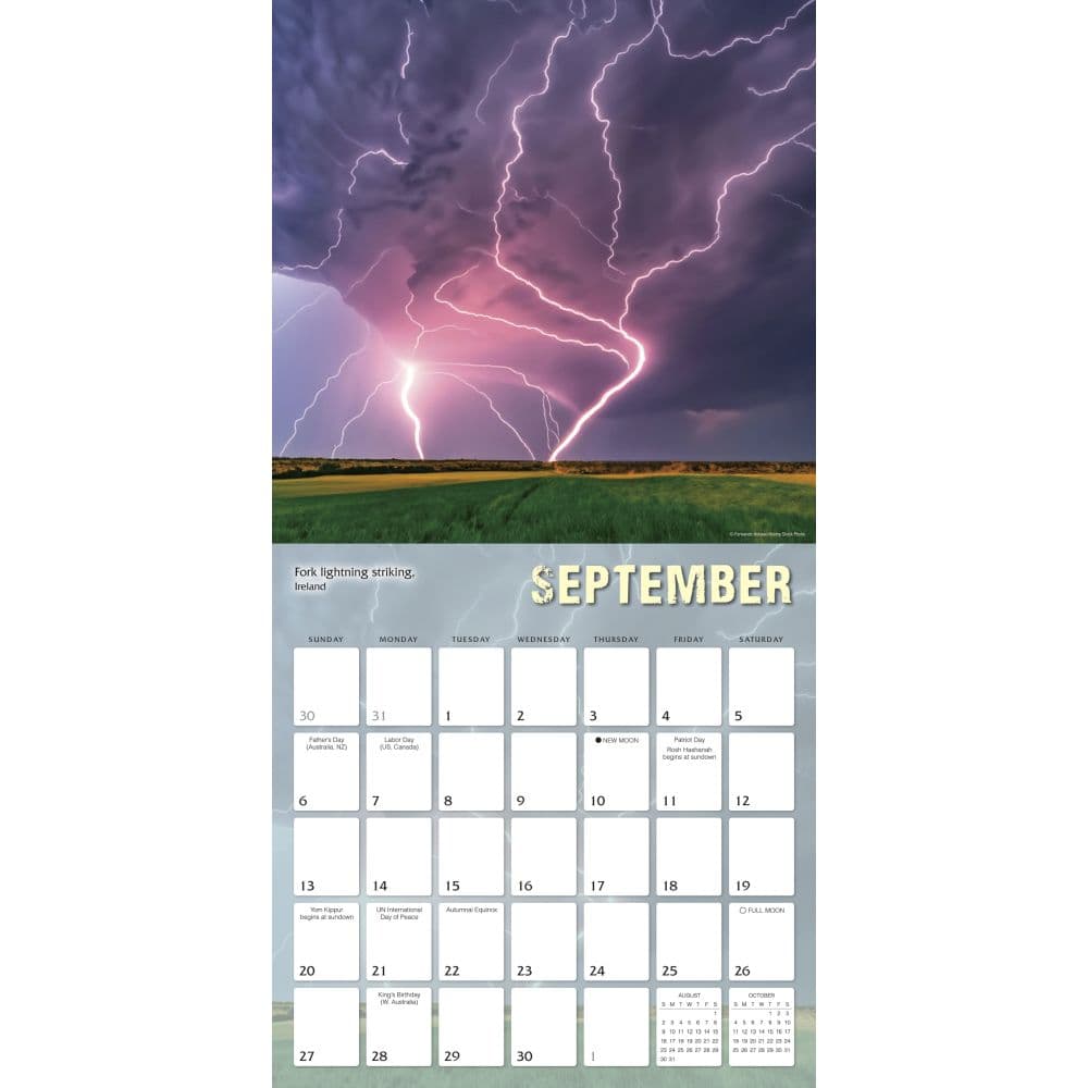 Weather Gone Wild 2026 Wall Calendar Second Alternate Image