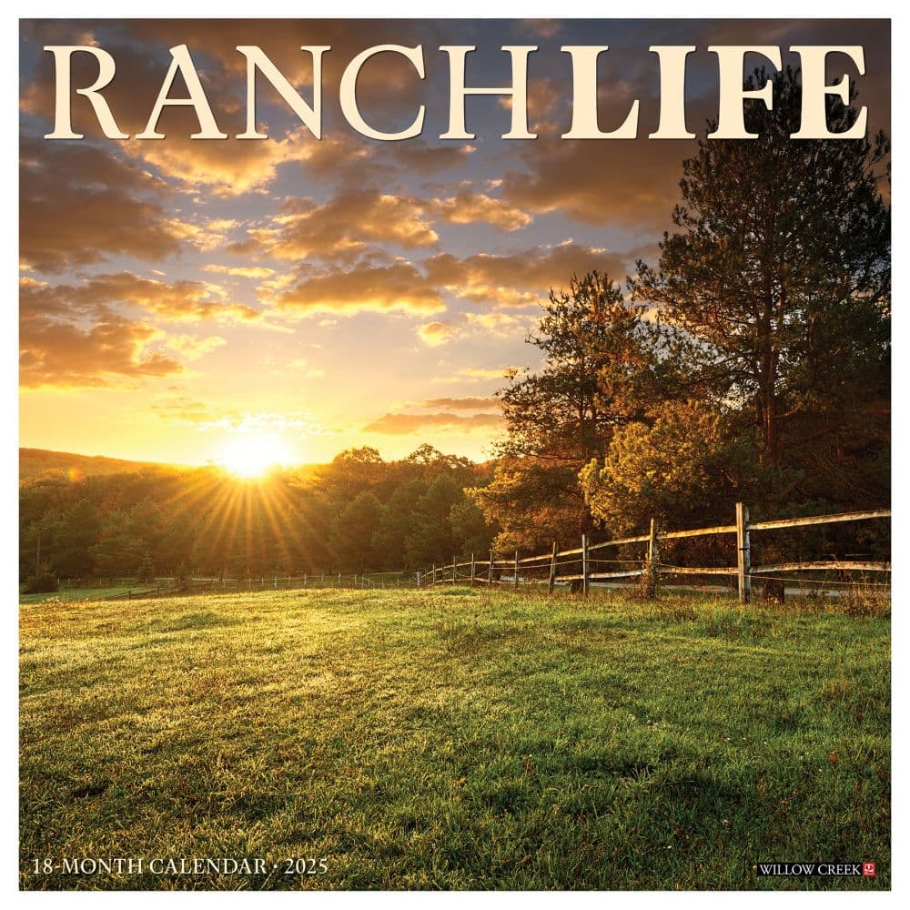 Ranch Life 2025 Wall Calendar Main Product Image width=&quot;1000&quot; height=&quot;1000&quot;