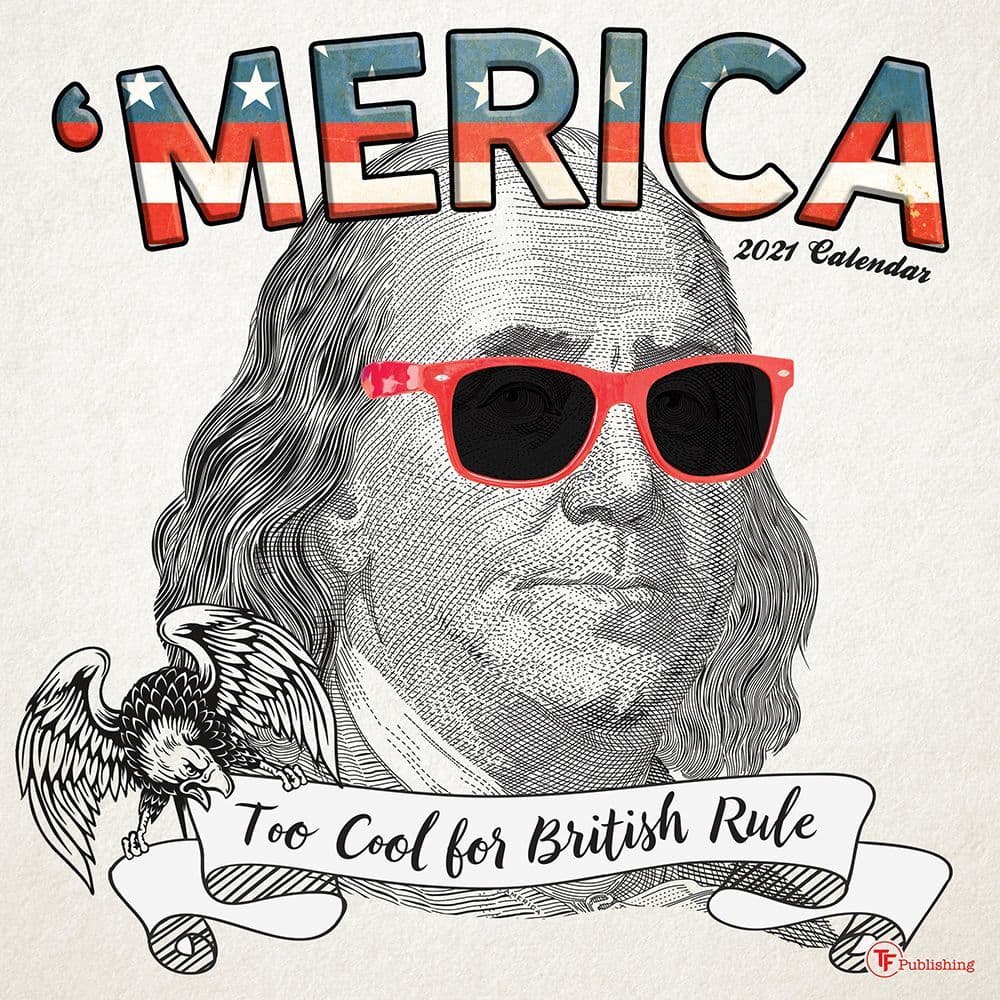 Merica Wall Calendar