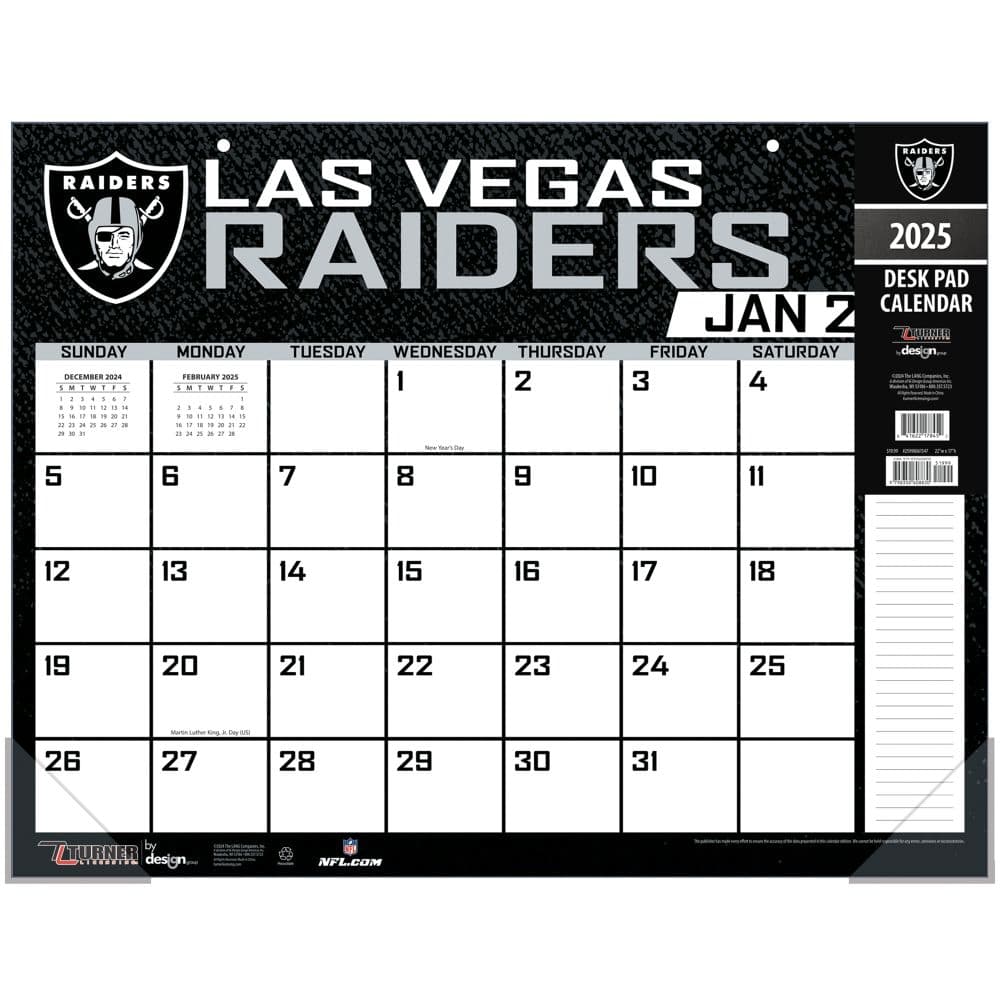 Raiders 2025 Schedule