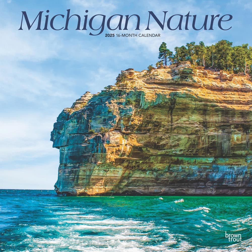 Michigan Nature 2025 Wall Calendar Main Product Image width=&quot;1000&quot; height=&quot;1000&quot;