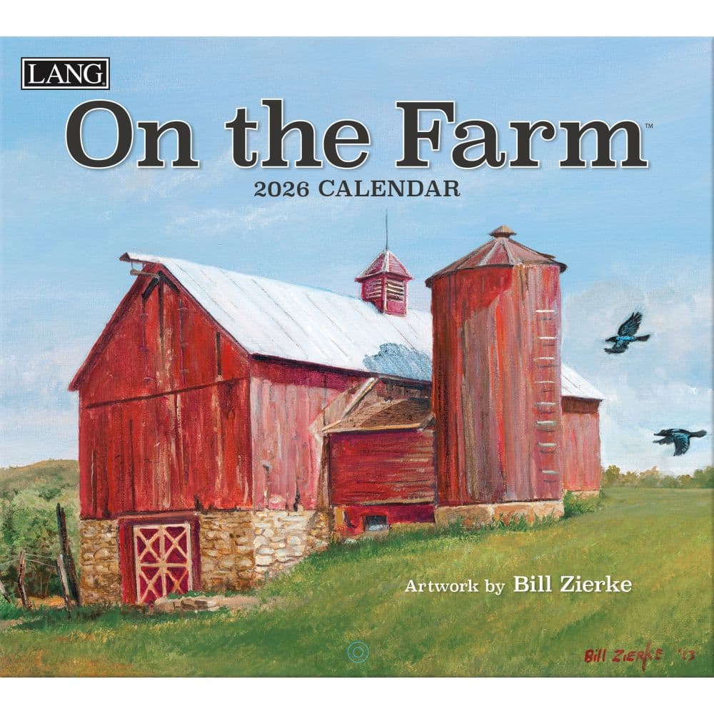 On the Farm 2026 Wall Calendar by Bill Zierke Main Image