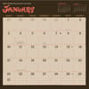 image Classic Horror Movies 2027 Wall Calendar Third Alternate Image