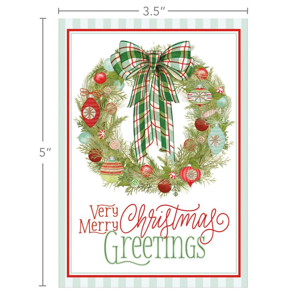 Christmas Greetings Petite Christmas Cards Fourth Alternate Image