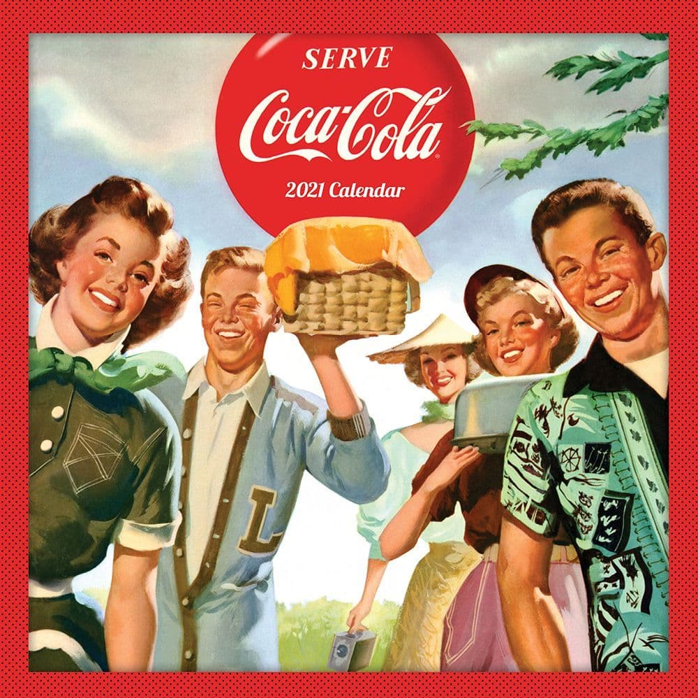 2021 Coca-Cola Anytime Nostalgia Wall Calendar