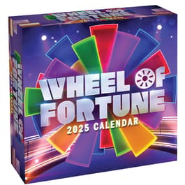 Wheel of Fortune 2025 Wall Calendar