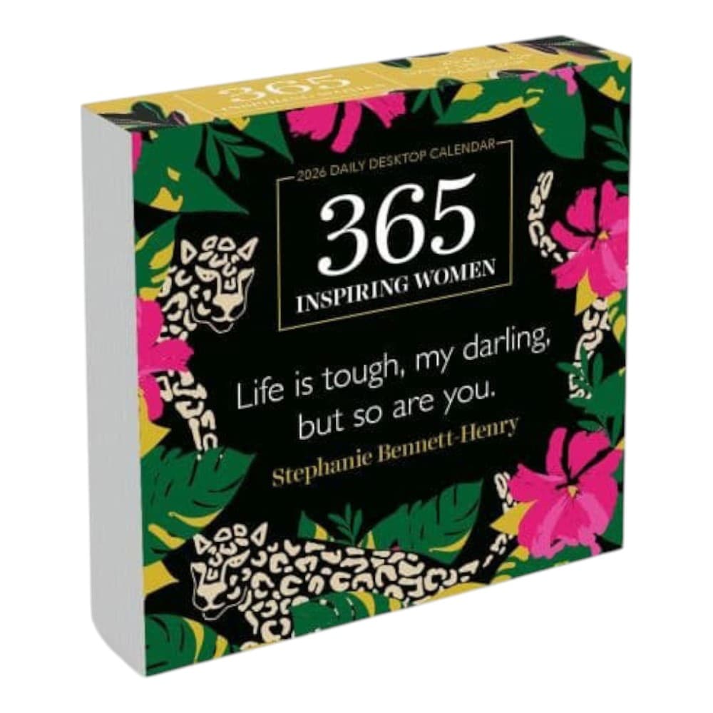 365 Inspiring Women 2026 Desk Calendar Main Product Image