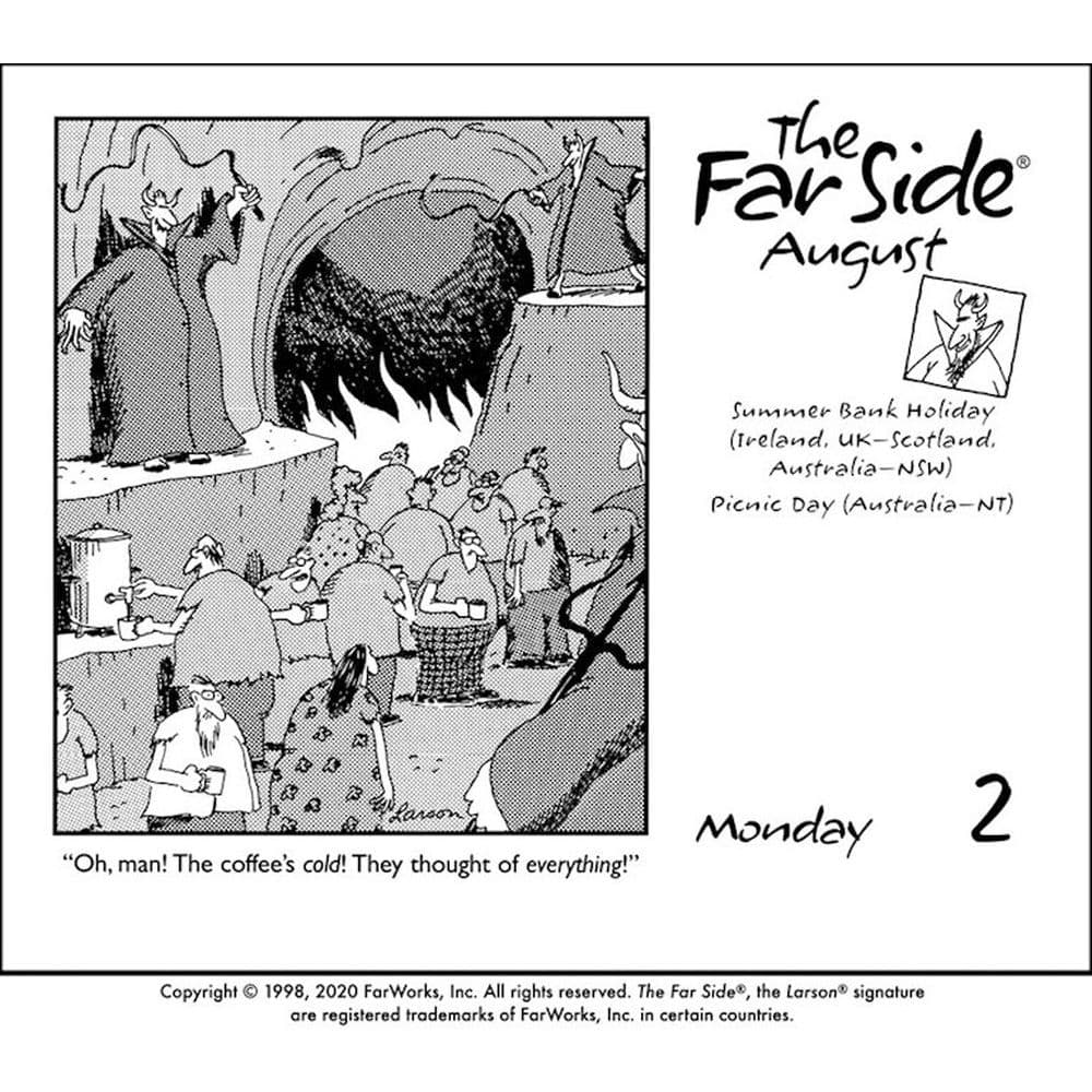 Far Side Desk Calendar Calendars Com