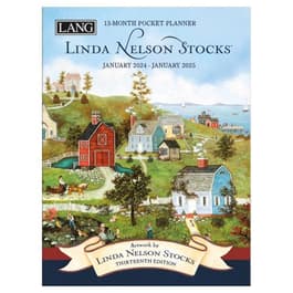 Linda Nelson Stocks 2024 Planner with Pocket