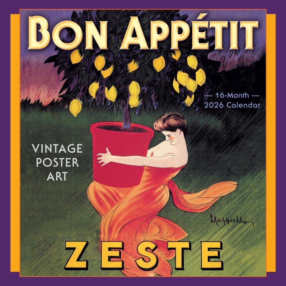 Bon Appetit 2026 Wall Calendar_Main Image