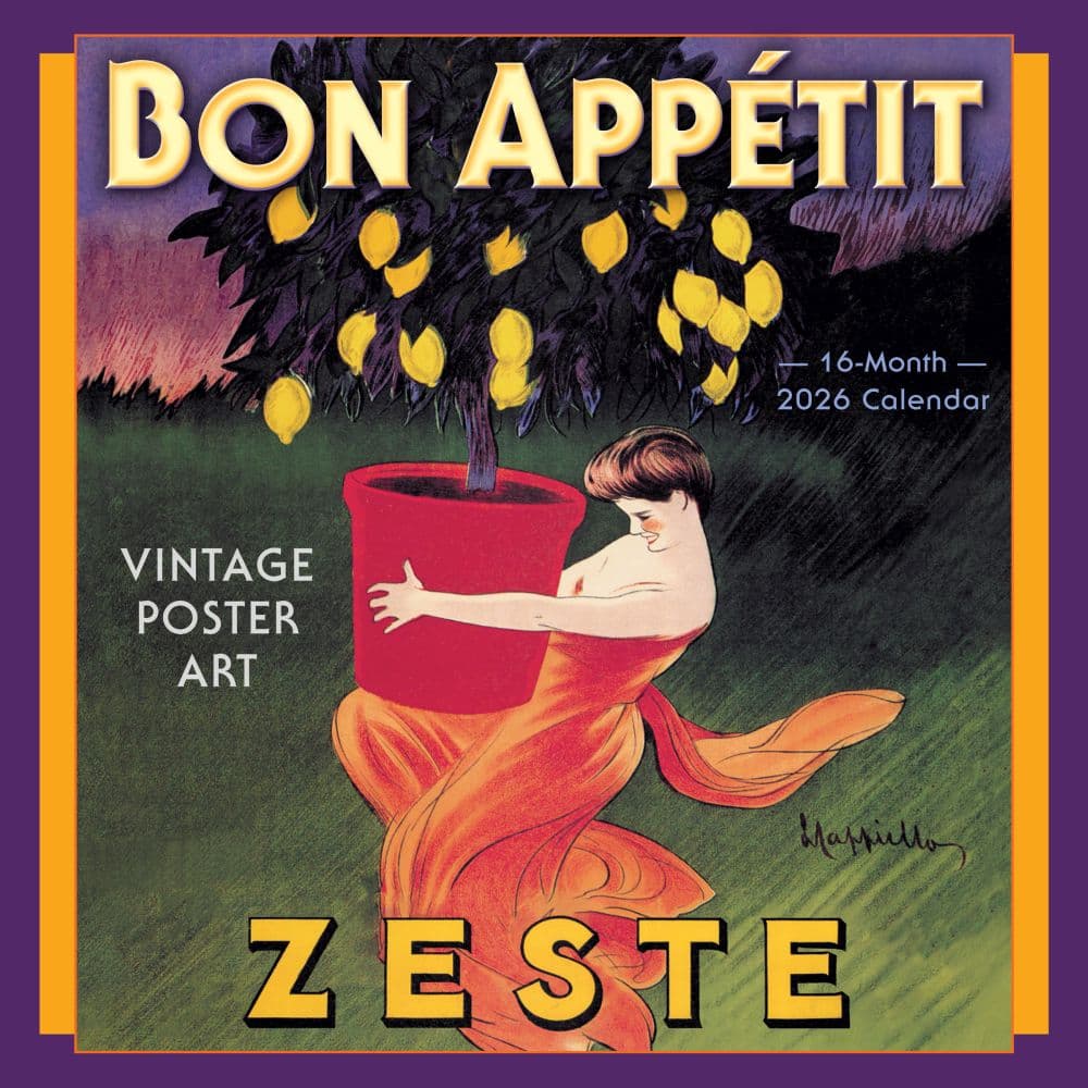 image Bon Appetit 2026 Wall Calendar_Main Image