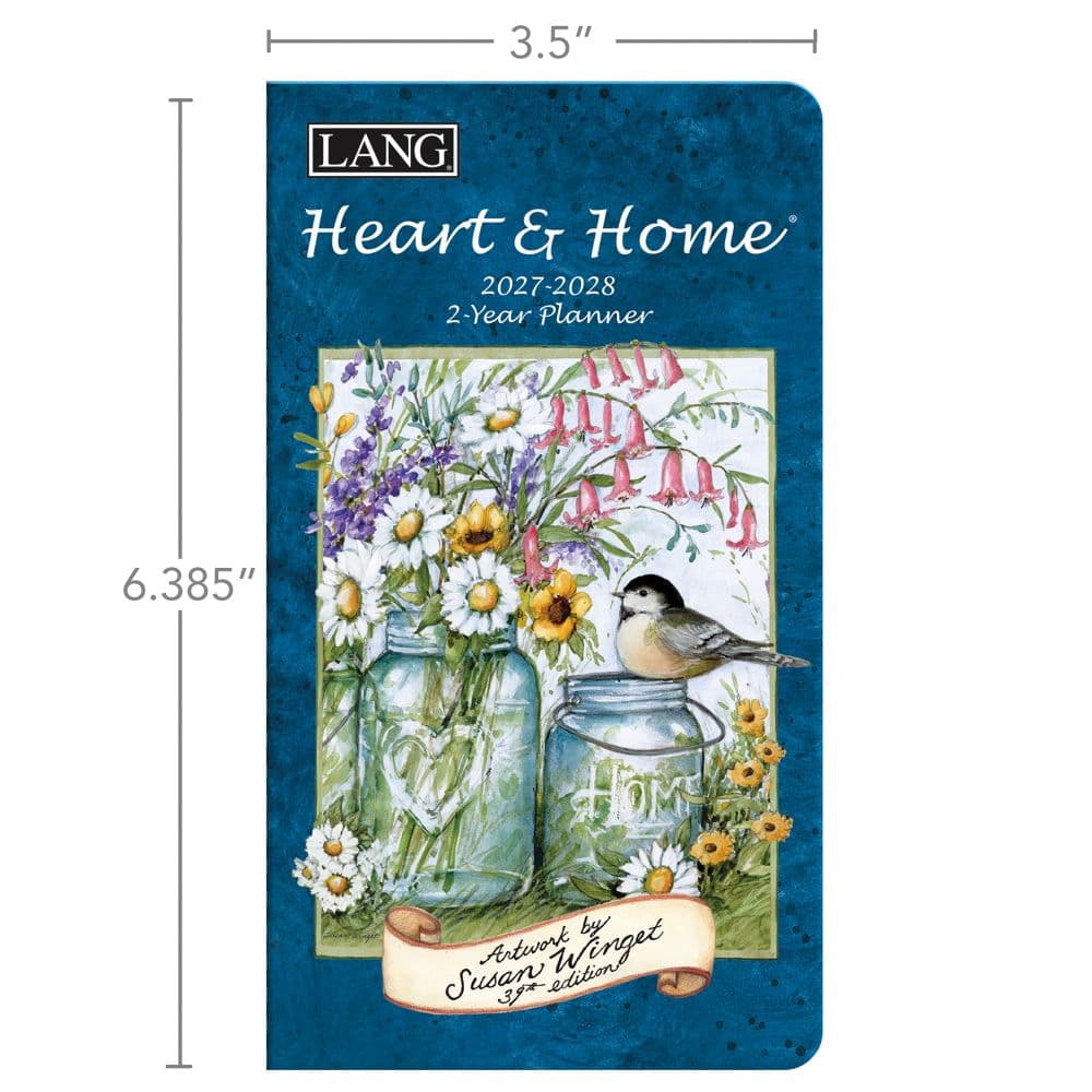 Heart and Home 2027 2-Year Pocket Planner by Susan Winget Third Alternate Image